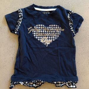 George Washington University Navy T-Shirt 2T
